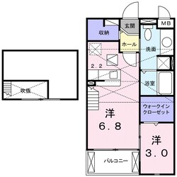 ヴィ・アモーレの物件間取画像